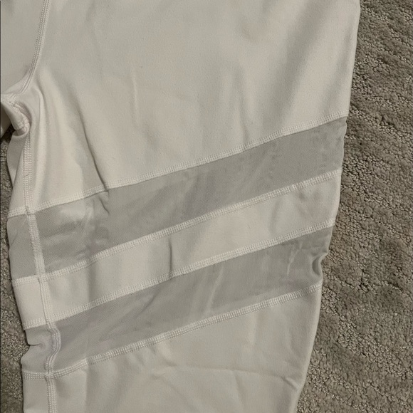 PopFlex Highness Legging (discontinued) size 12 Semi-mesh in Cloud (white) - Picture 4 of 9